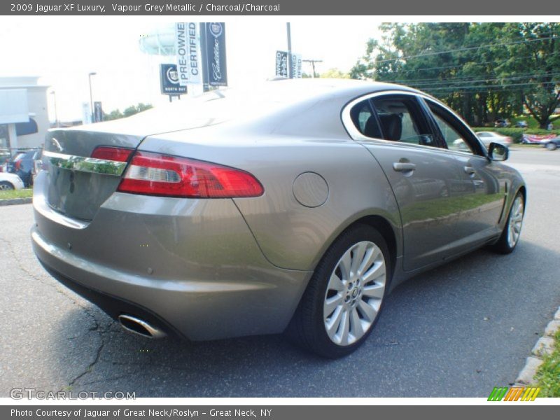 Vapour Grey Metallic / Charcoal/Charcoal 2009 Jaguar XF Luxury