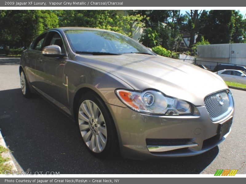 Vapour Grey Metallic / Charcoal/Charcoal 2009 Jaguar XF Luxury