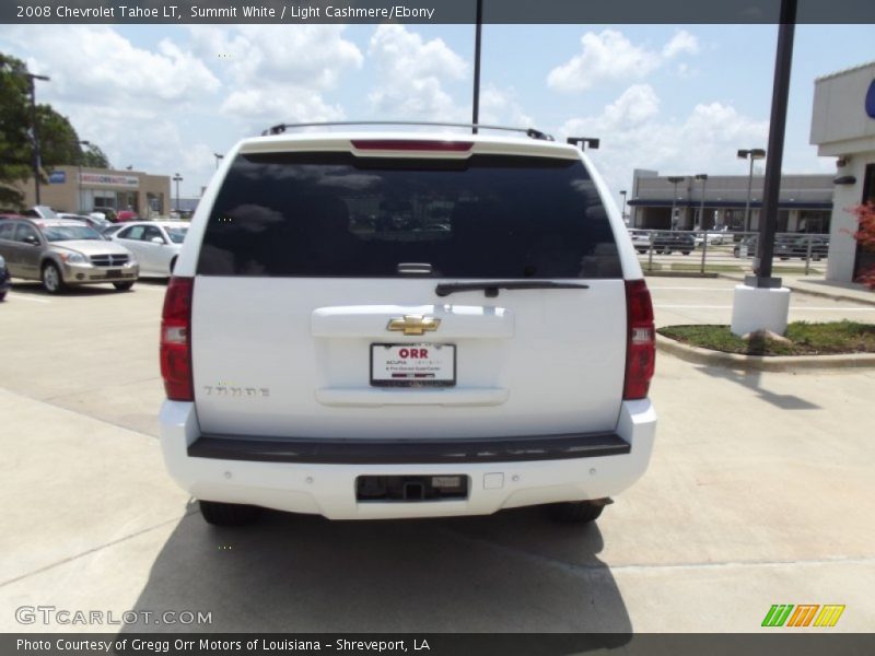 Summit White / Light Cashmere/Ebony 2008 Chevrolet Tahoe LT