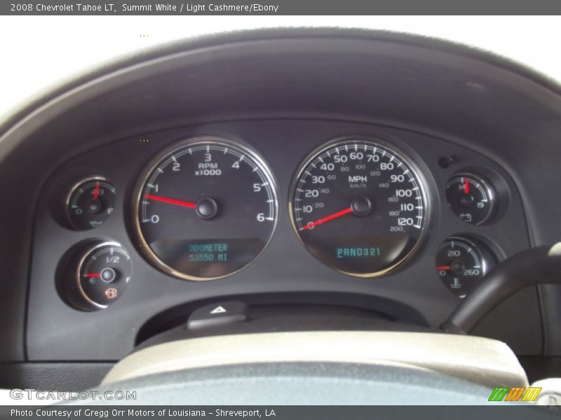 Summit White / Light Cashmere/Ebony 2008 Chevrolet Tahoe LT