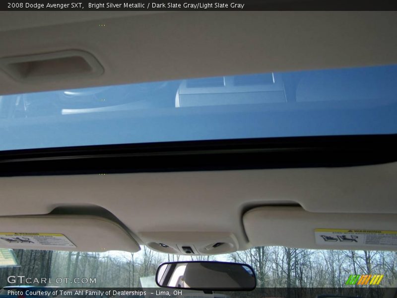 Bright Silver Metallic / Dark Slate Gray/Light Slate Gray 2008 Dodge Avenger SXT