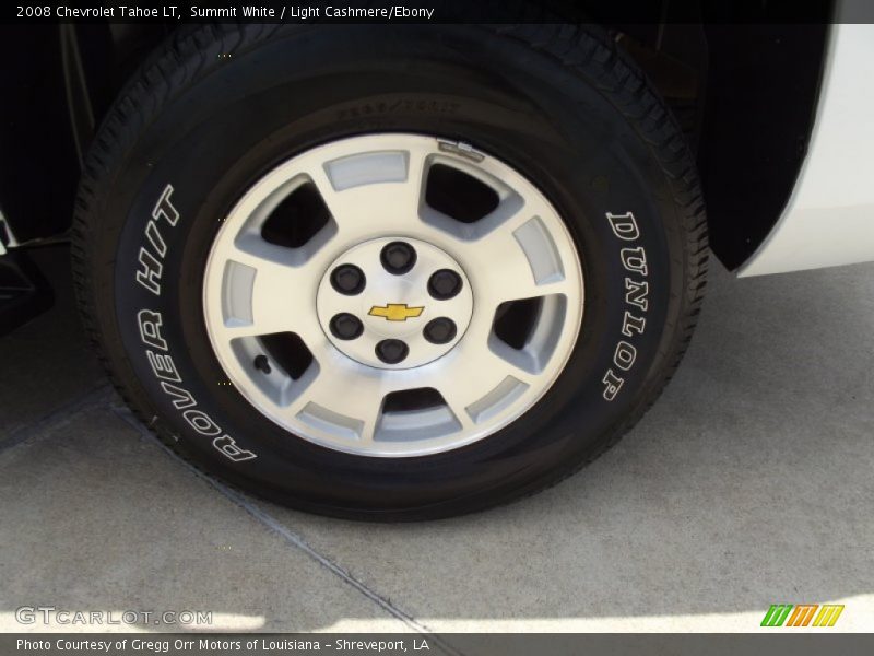Summit White / Light Cashmere/Ebony 2008 Chevrolet Tahoe LT