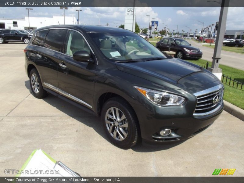 Black Obsidian / Wheat 2013 Infiniti JX 35