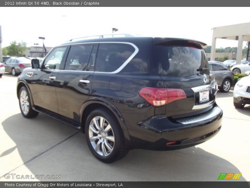 Black Obsidian / Graphite 2012 Infiniti QX 56 4WD