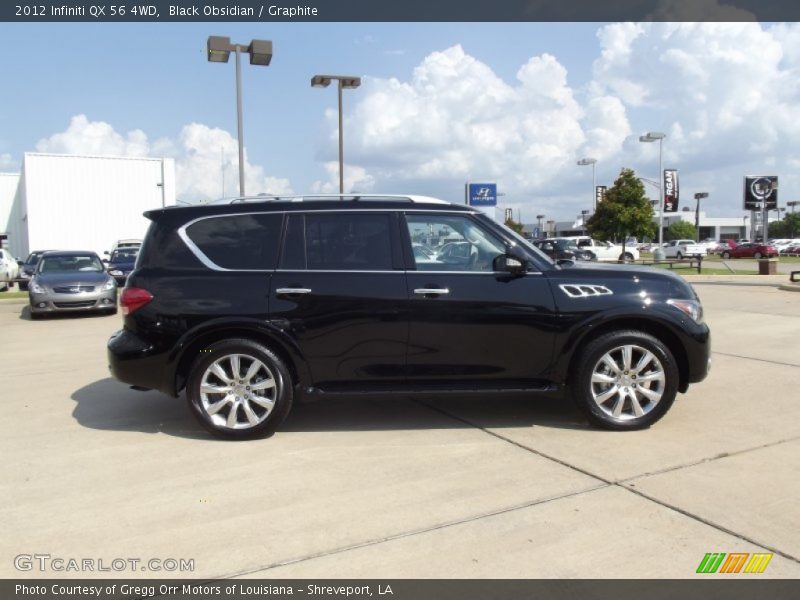 Black Obsidian / Graphite 2012 Infiniti QX 56 4WD