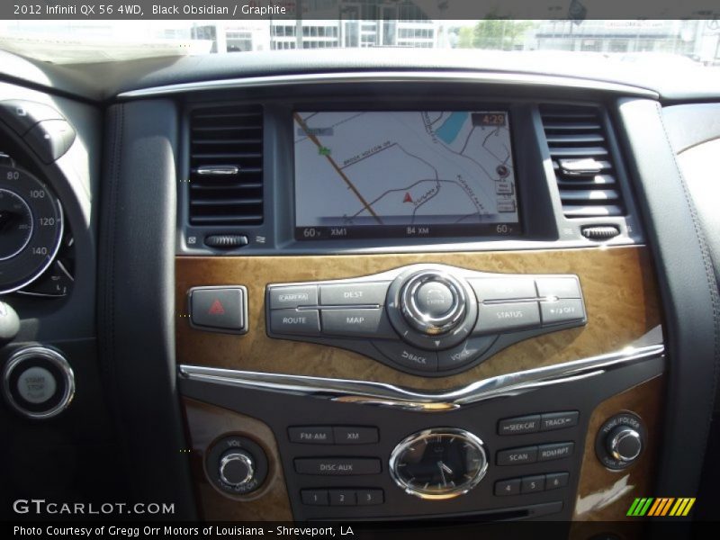 Black Obsidian / Graphite 2012 Infiniti QX 56 4WD