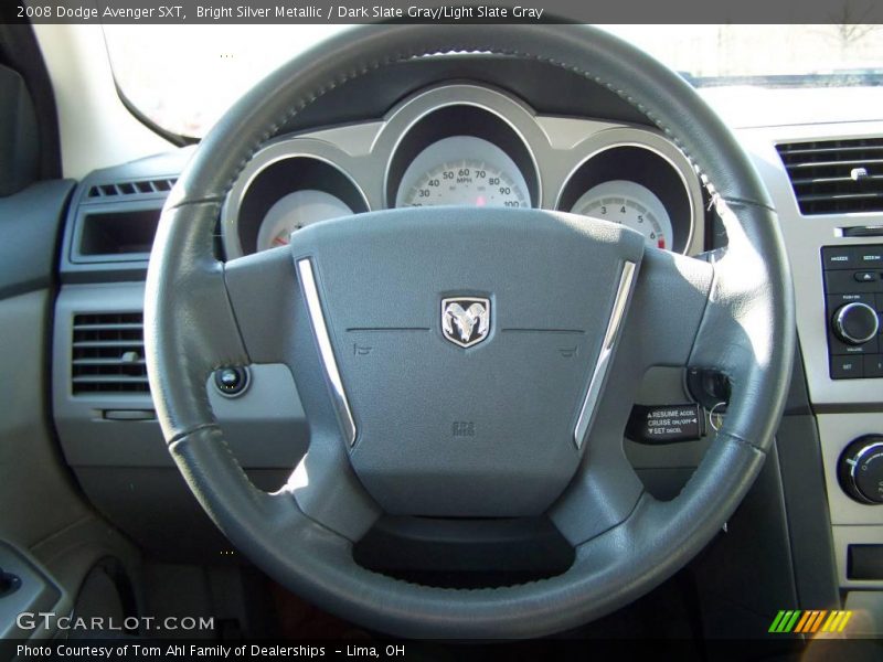 Bright Silver Metallic / Dark Slate Gray/Light Slate Gray 2008 Dodge Avenger SXT