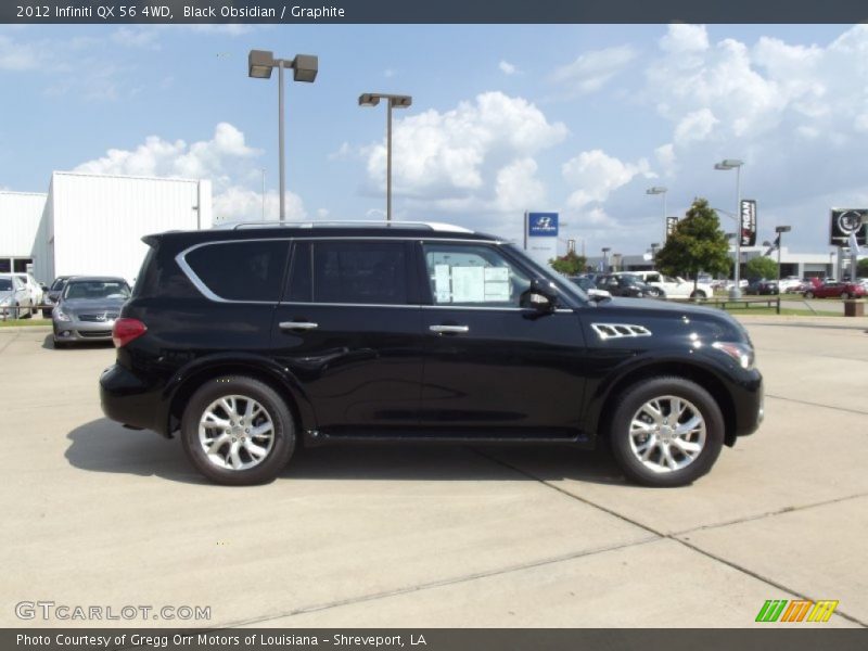 Black Obsidian / Graphite 2012 Infiniti QX 56 4WD