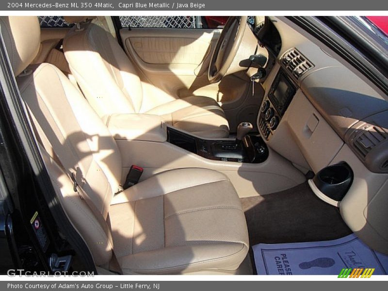 Capri Blue Metallic / Java Beige 2004 Mercedes-Benz ML 350 4Matic