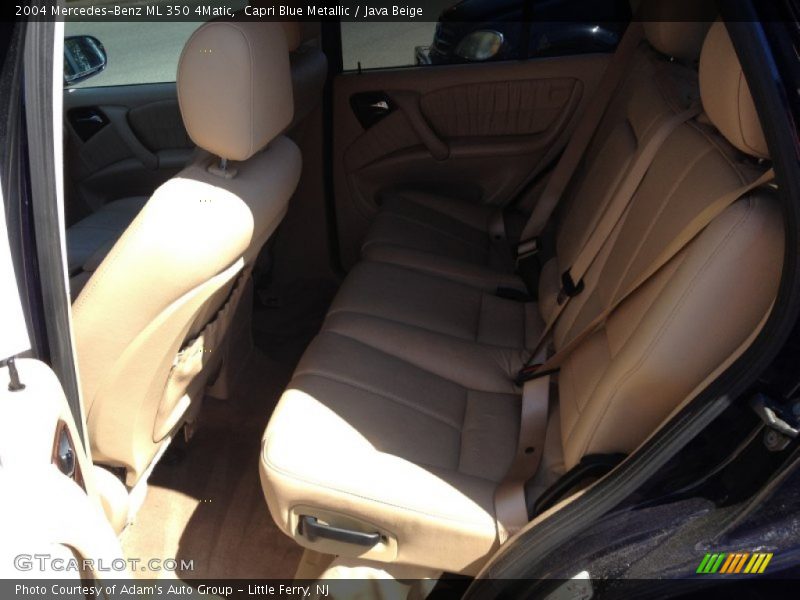 Capri Blue Metallic / Java Beige 2004 Mercedes-Benz ML 350 4Matic