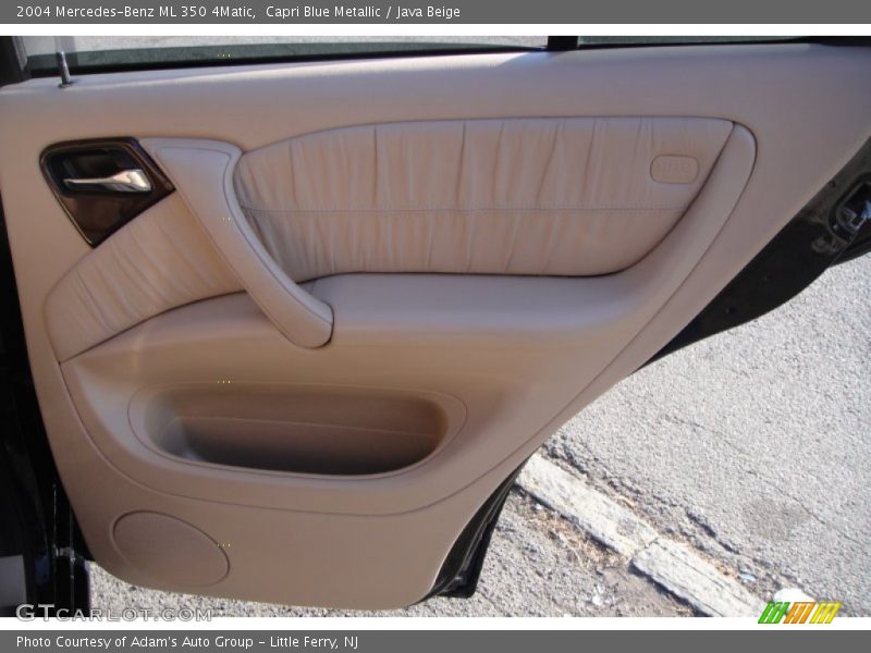 Capri Blue Metallic / Java Beige 2004 Mercedes-Benz ML 350 4Matic