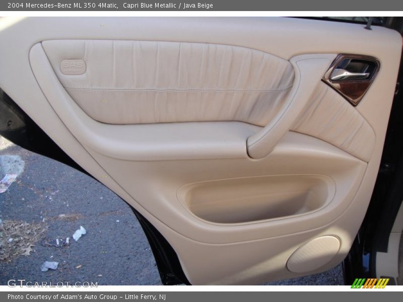 Capri Blue Metallic / Java Beige 2004 Mercedes-Benz ML 350 4Matic