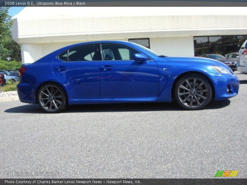 Ultrasonic Blue Mica / Black 2008 Lexus IS F