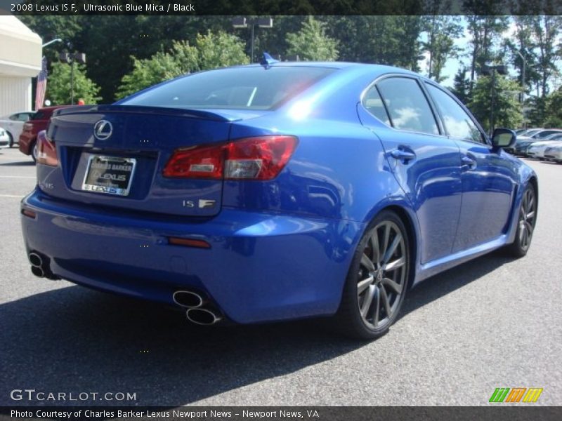 Ultrasonic Blue Mica / Black 2008 Lexus IS F