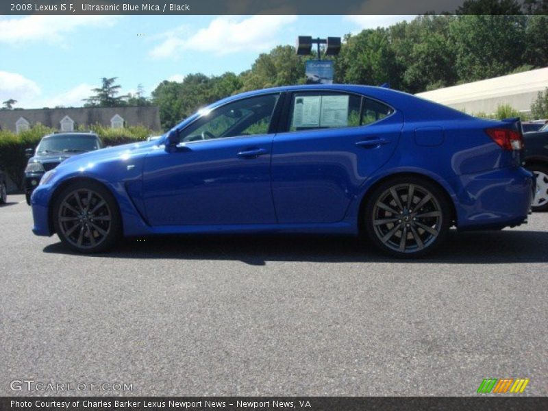 Ultrasonic Blue Mica / Black 2008 Lexus IS F