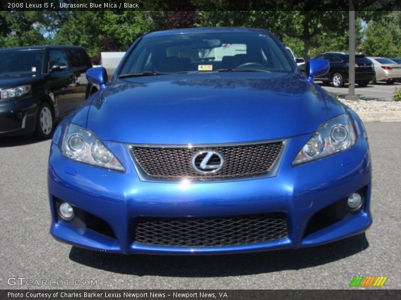 Ultrasonic Blue Mica / Black 2008 Lexus IS F