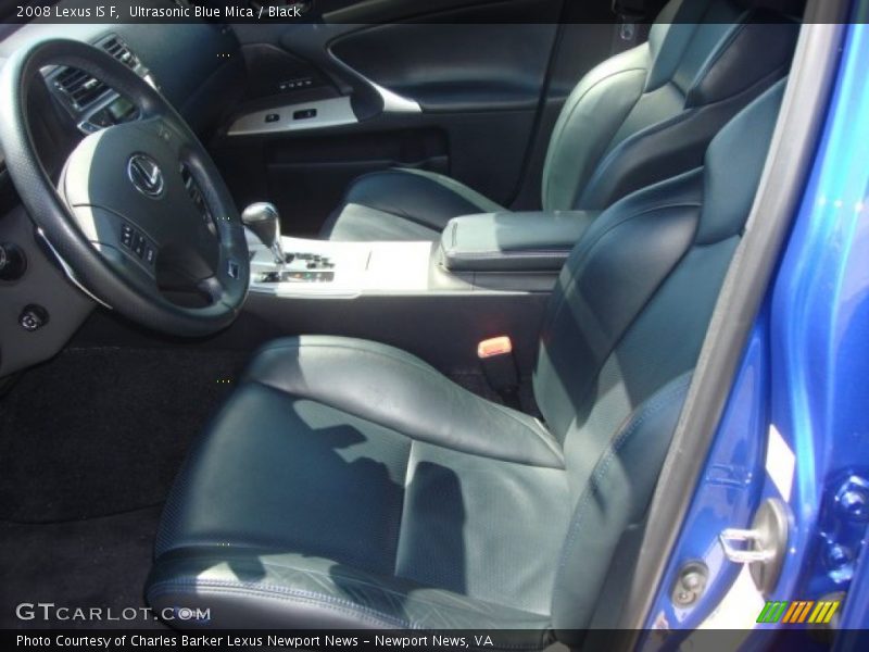 Ultrasonic Blue Mica / Black 2008 Lexus IS F