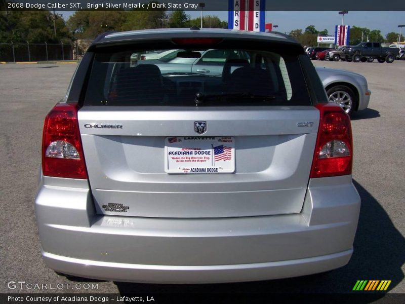 Bright Silver Metallic / Dark Slate Gray 2008 Dodge Caliber SXT