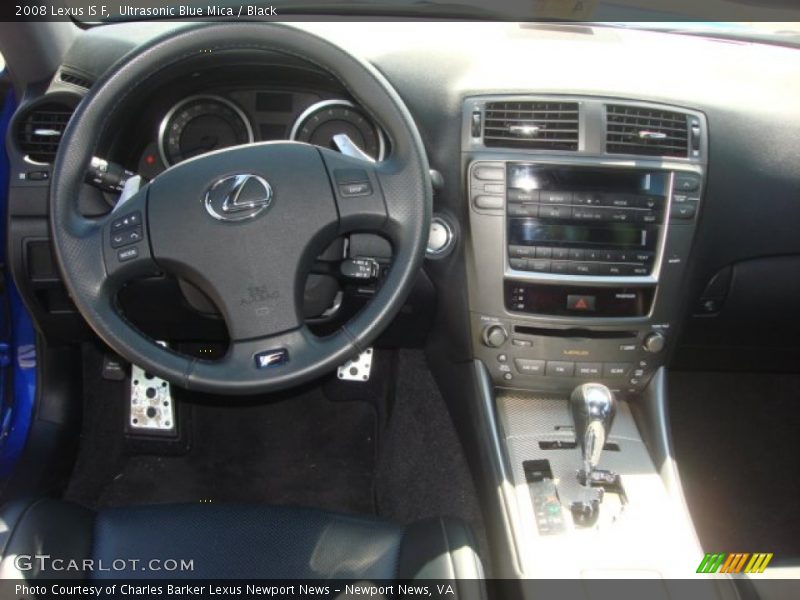 Ultrasonic Blue Mica / Black 2008 Lexus IS F