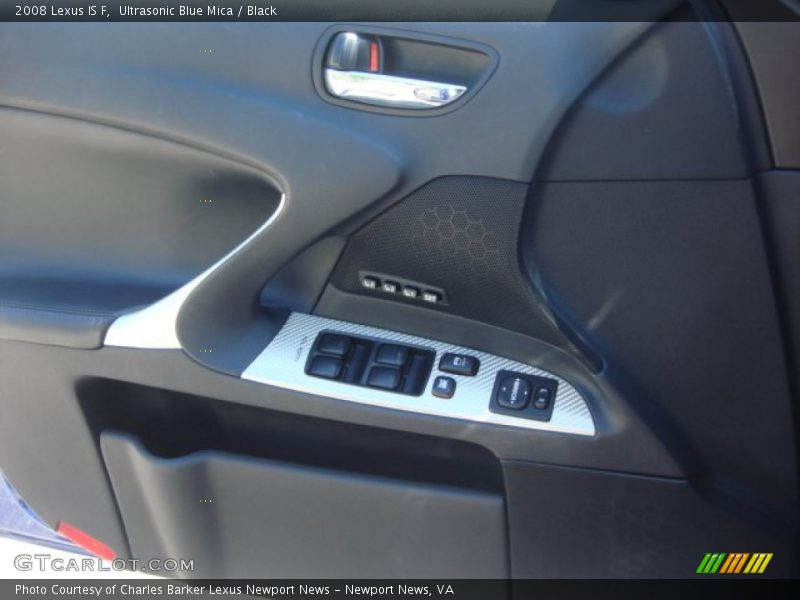 Ultrasonic Blue Mica / Black 2008 Lexus IS F