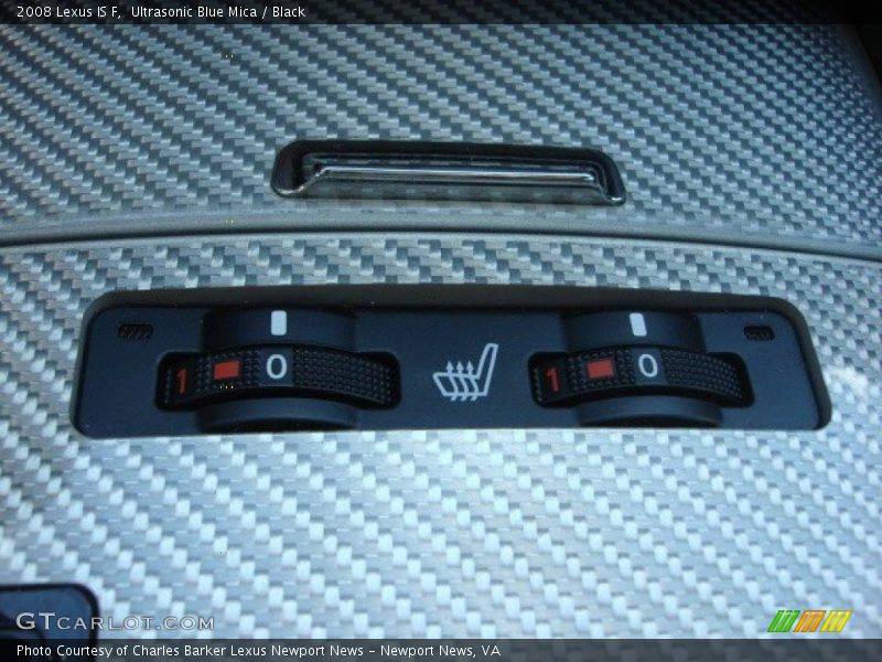 Ultrasonic Blue Mica / Black 2008 Lexus IS F