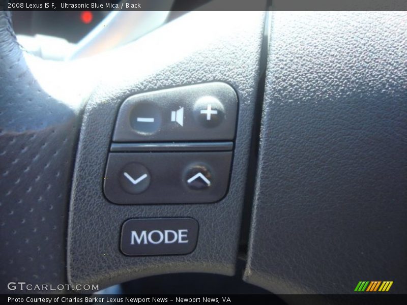 Ultrasonic Blue Mica / Black 2008 Lexus IS F