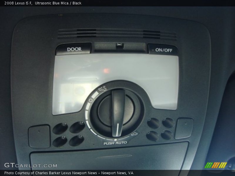 Ultrasonic Blue Mica / Black 2008 Lexus IS F