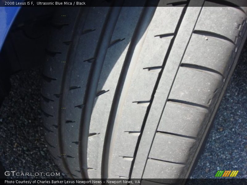 Ultrasonic Blue Mica / Black 2008 Lexus IS F