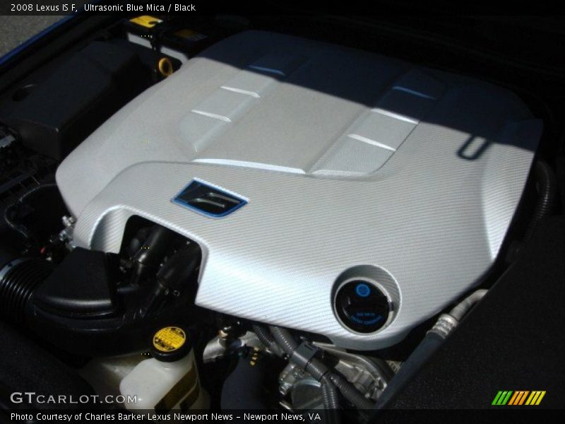 Ultrasonic Blue Mica / Black 2008 Lexus IS F