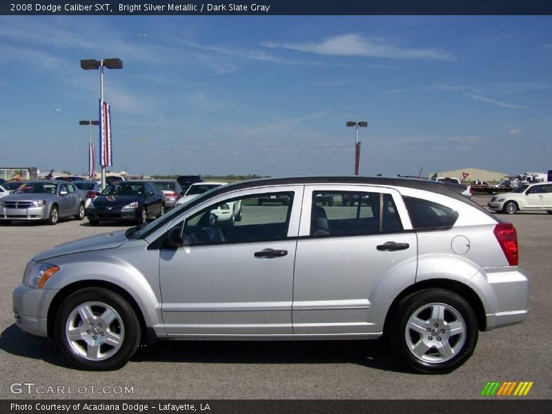 Bright Silver Metallic / Dark Slate Gray 2008 Dodge Caliber SXT