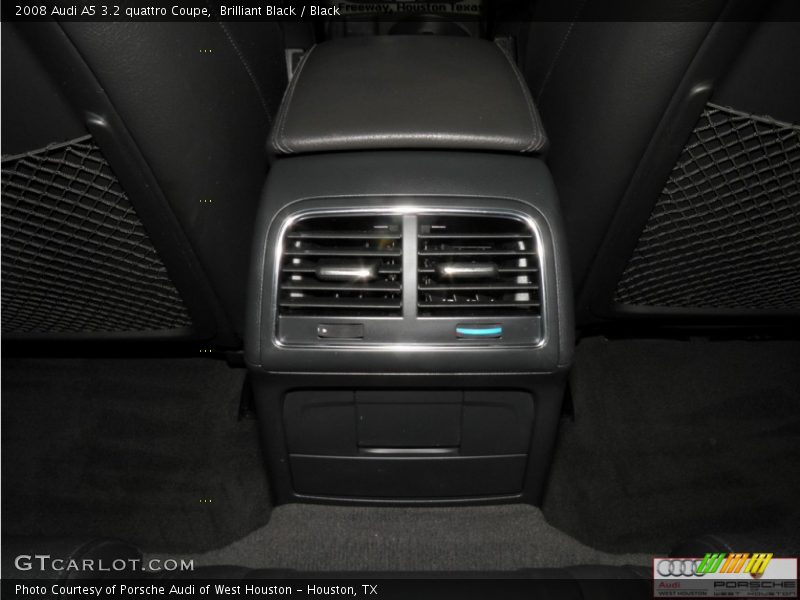 Brilliant Black / Black 2008 Audi A5 3.2 quattro Coupe