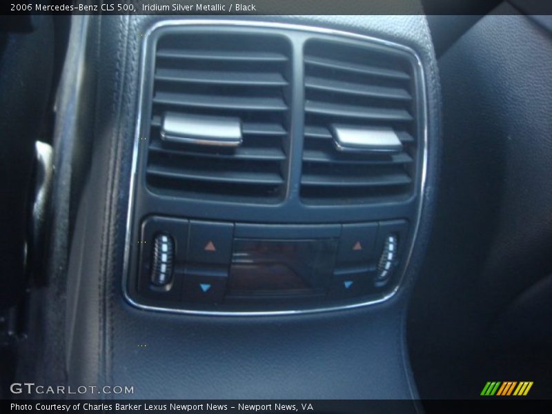 Iridium Silver Metallic / Black 2006 Mercedes-Benz CLS 500