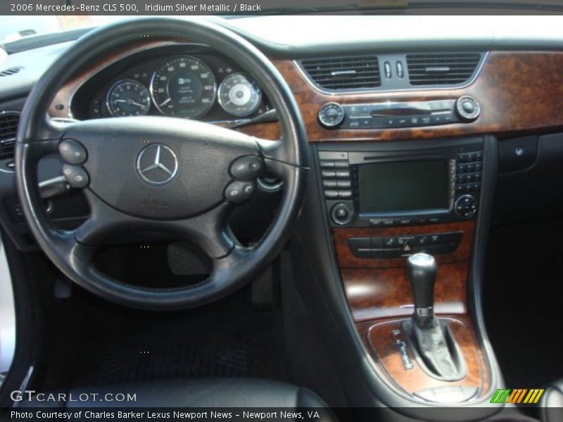 Iridium Silver Metallic / Black 2006 Mercedes-Benz CLS 500