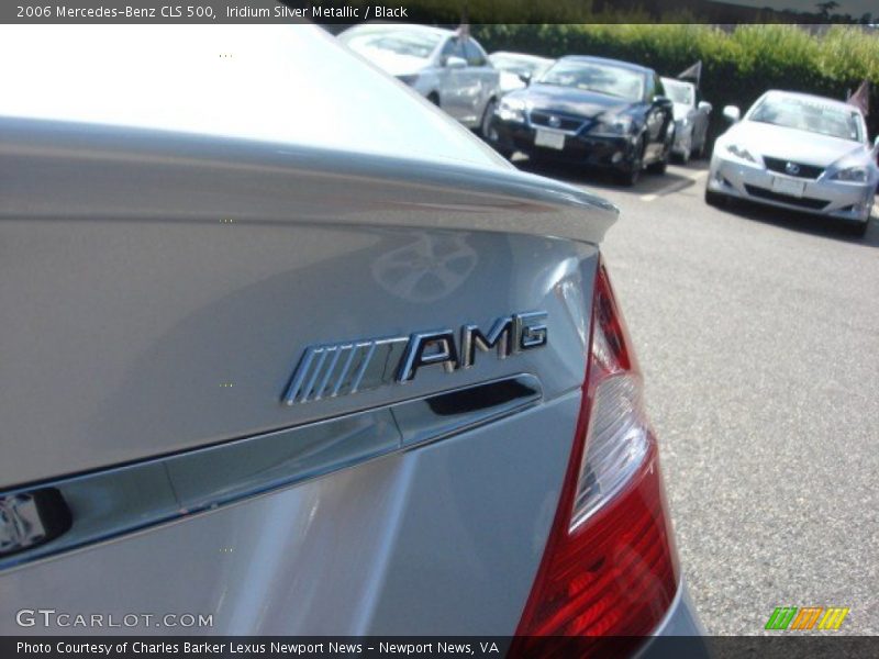 Iridium Silver Metallic / Black 2006 Mercedes-Benz CLS 500