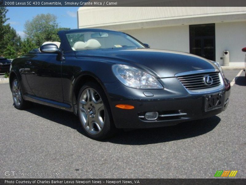 Smokey Granite Mica / Camel 2008 Lexus SC 430 Convertible