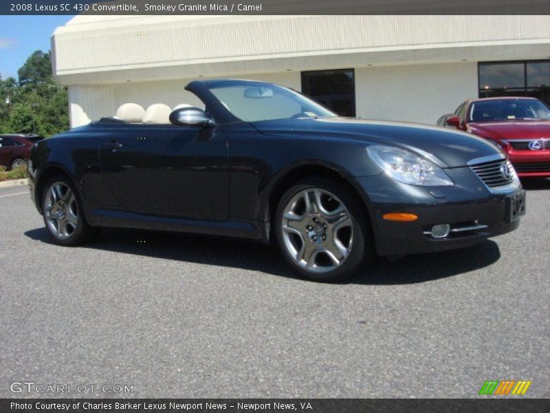 Smokey Granite Mica / Camel 2008 Lexus SC 430 Convertible