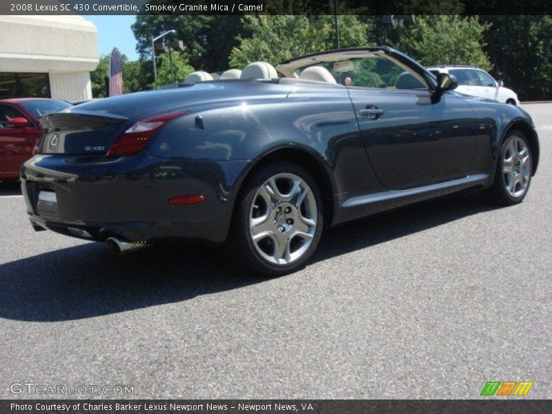 Smokey Granite Mica / Camel 2008 Lexus SC 430 Convertible