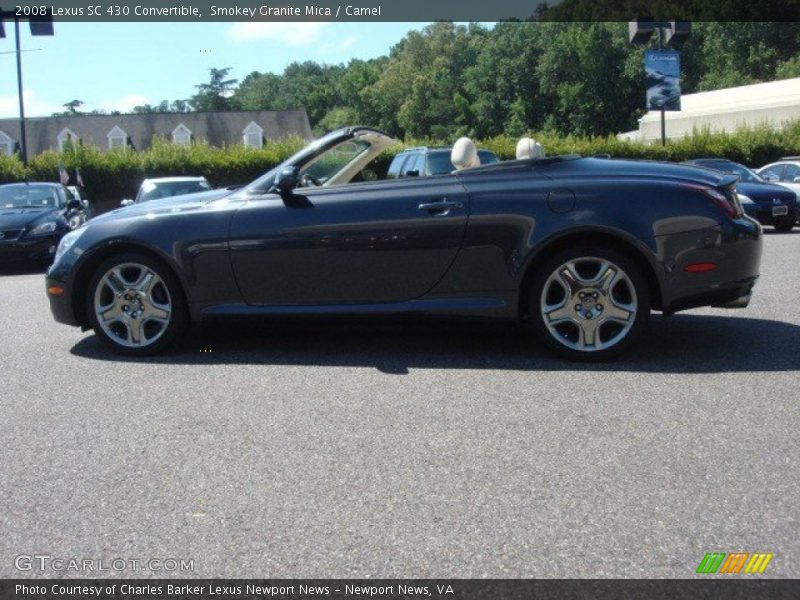 Smokey Granite Mica / Camel 2008 Lexus SC 430 Convertible