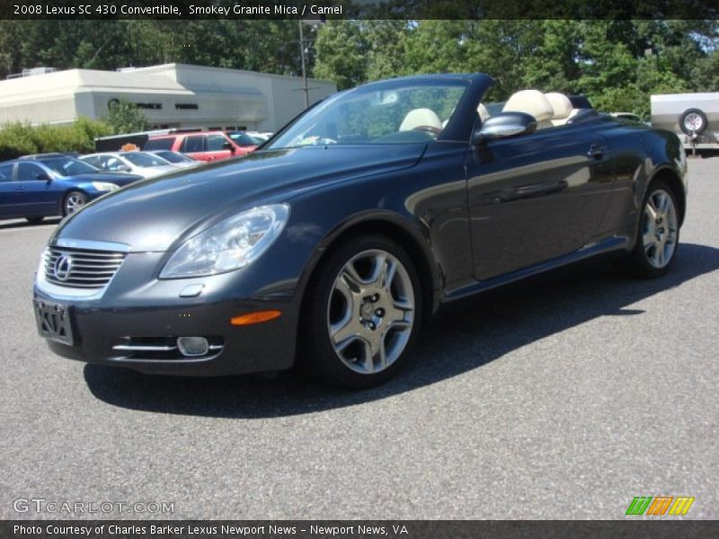 Smokey Granite Mica / Camel 2008 Lexus SC 430 Convertible