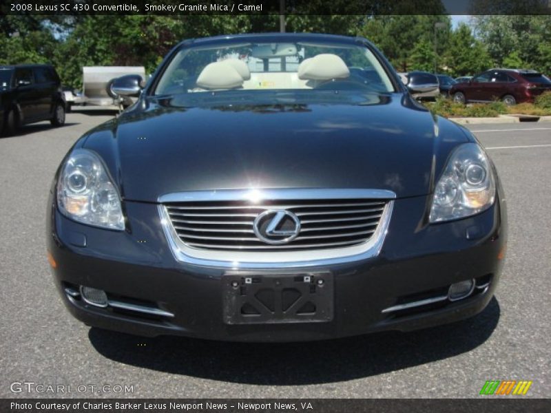 Smokey Granite Mica / Camel 2008 Lexus SC 430 Convertible