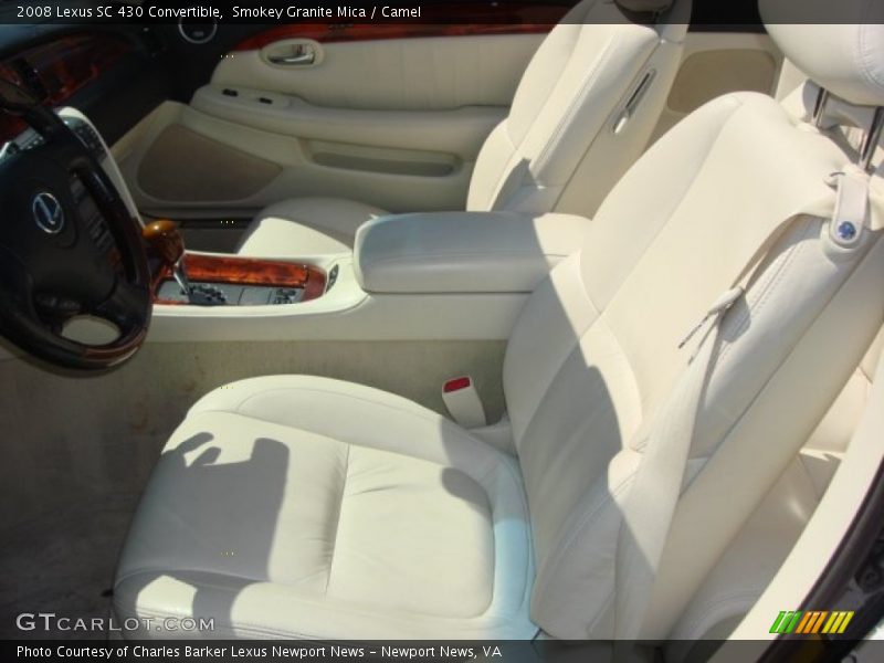 Smokey Granite Mica / Camel 2008 Lexus SC 430 Convertible
