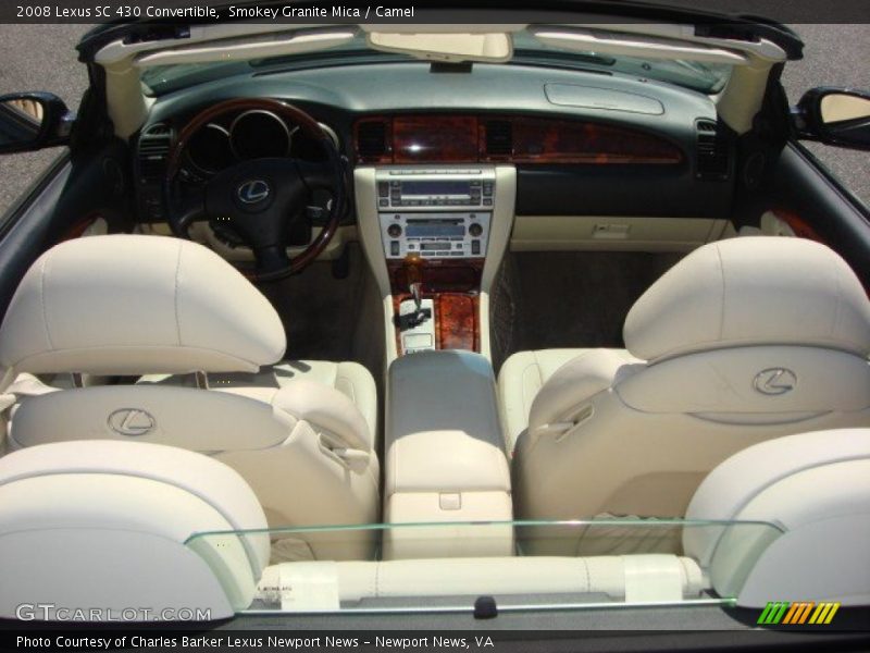 Smokey Granite Mica / Camel 2008 Lexus SC 430 Convertible