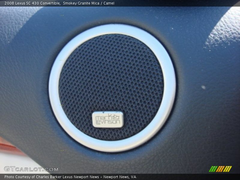 Smokey Granite Mica / Camel 2008 Lexus SC 430 Convertible
