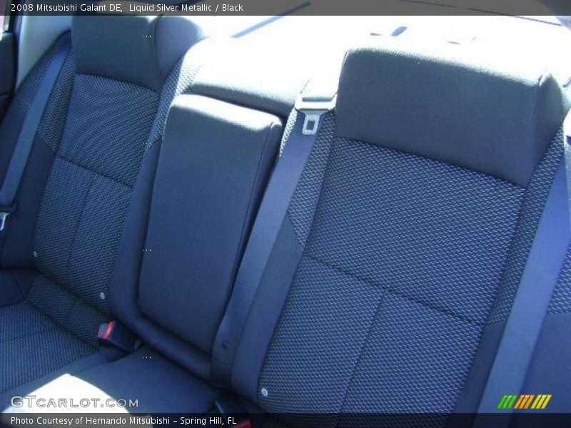 Liquid Silver Metallic / Black 2008 Mitsubishi Galant DE
