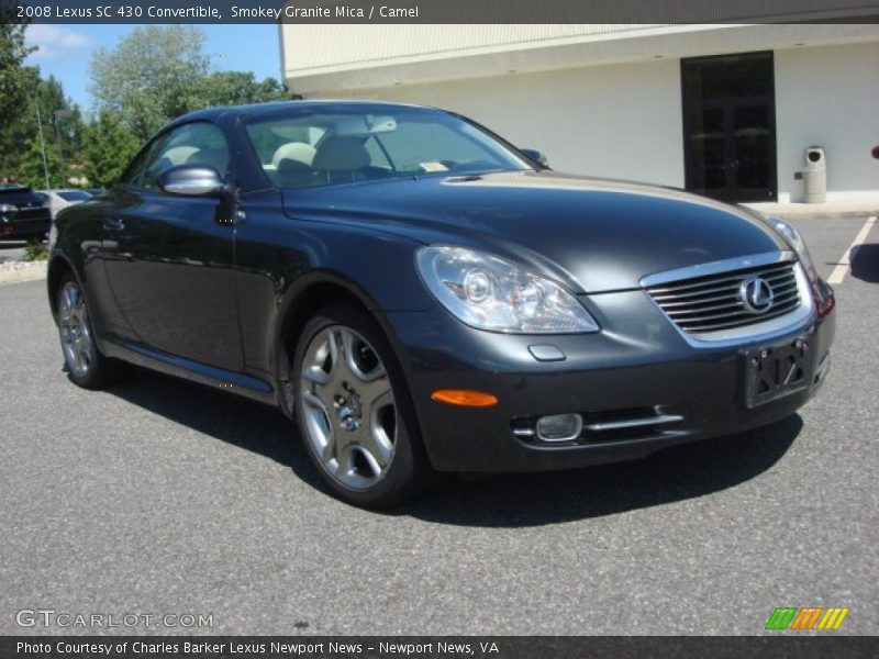 Smokey Granite Mica / Camel 2008 Lexus SC 430 Convertible