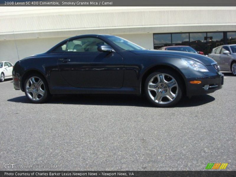 Smokey Granite Mica / Camel 2008 Lexus SC 430 Convertible