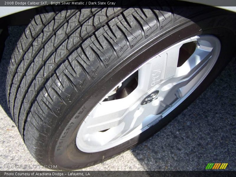 Bright Silver Metallic / Dark Slate Gray 2008 Dodge Caliber SXT