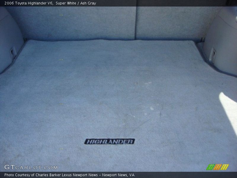Super White / Ash Gray 2006 Toyota Highlander V6