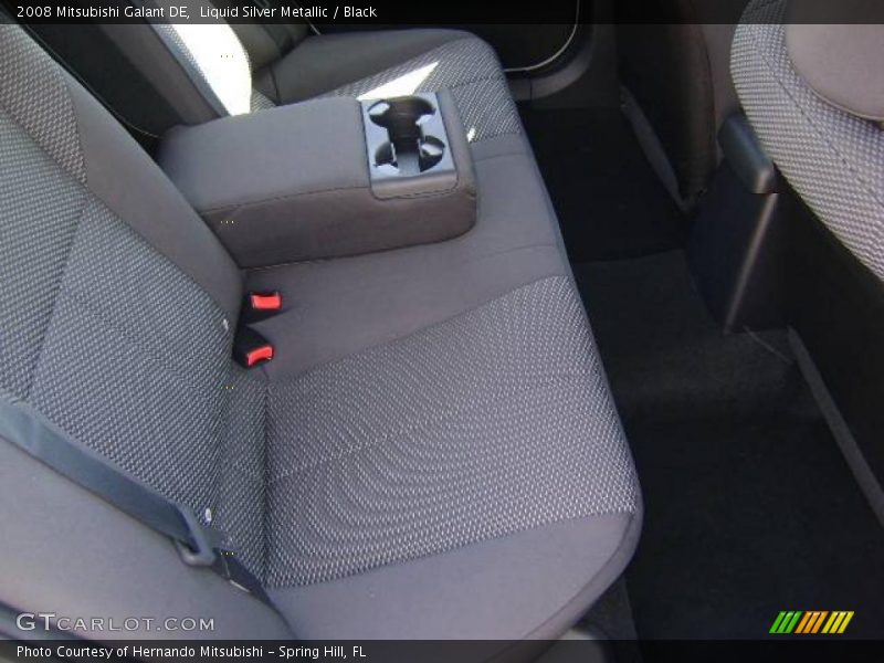 Liquid Silver Metallic / Black 2008 Mitsubishi Galant DE