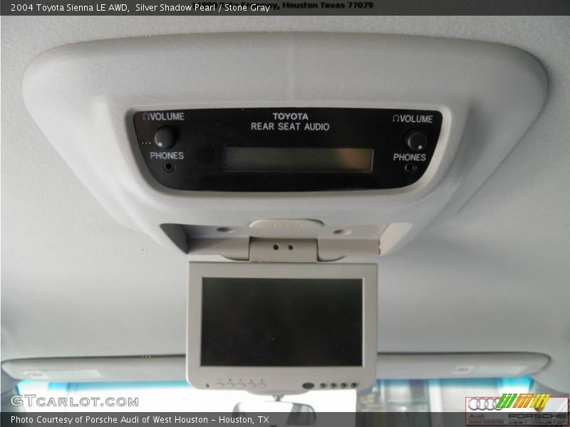Silver Shadow Pearl / Stone Gray 2004 Toyota Sienna LE AWD